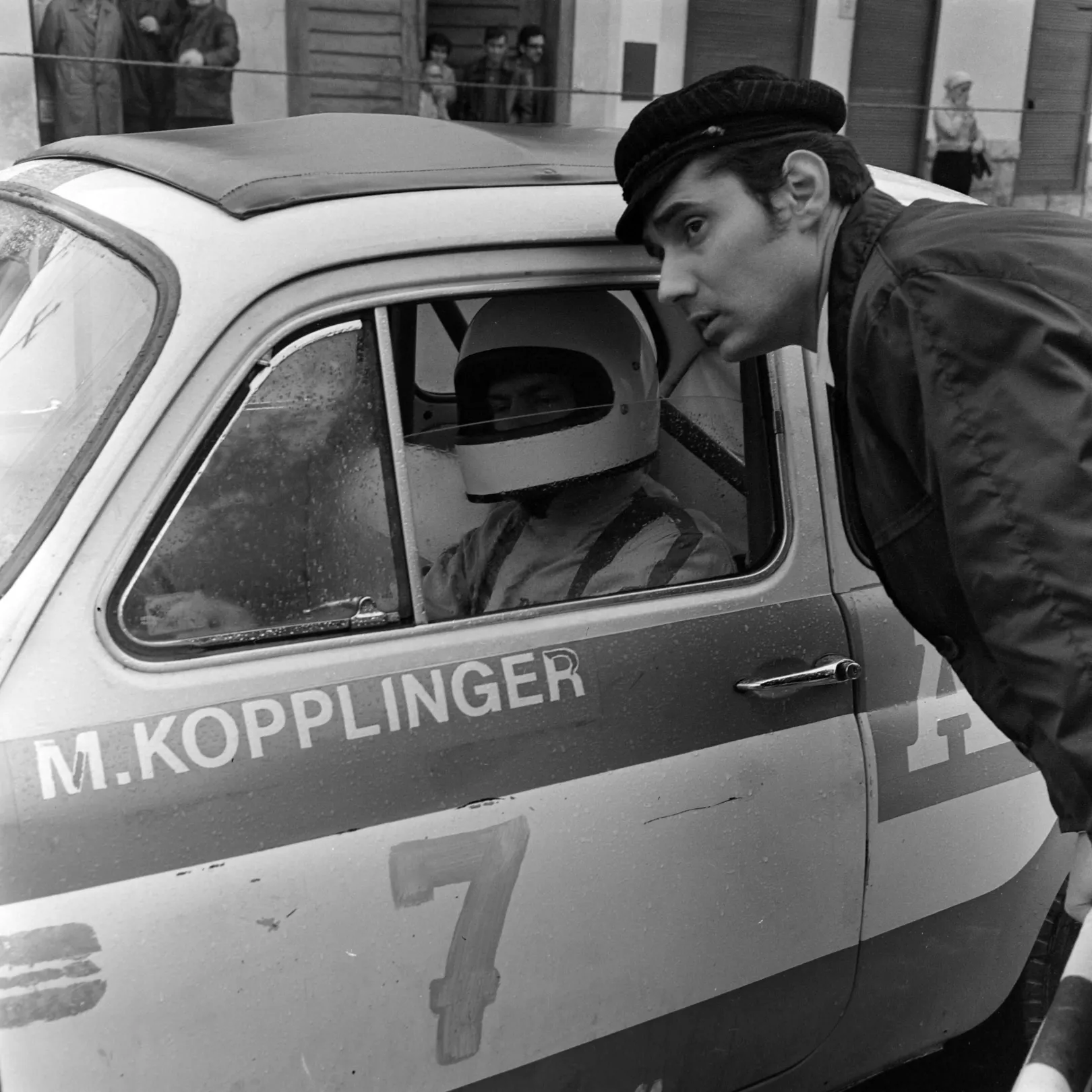 Az osztrák Martin Kopplinger készülődik a rajtnál – Fotó: Igazság / Minerva Fotóarchívum