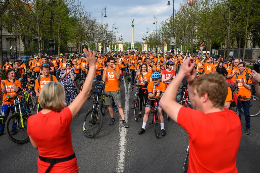 Szombaton lesz a bringás felvonulás Budapesten