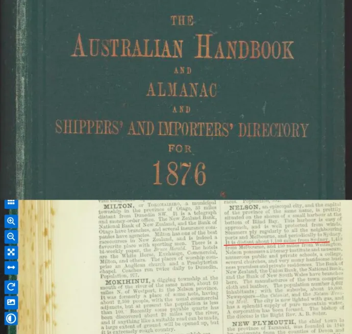 876-os kiadás, 366. oldal (az elektronikus oldalkatalógus 410. lapja). Kiemelés tőlem – Forrás: National Library of Australia