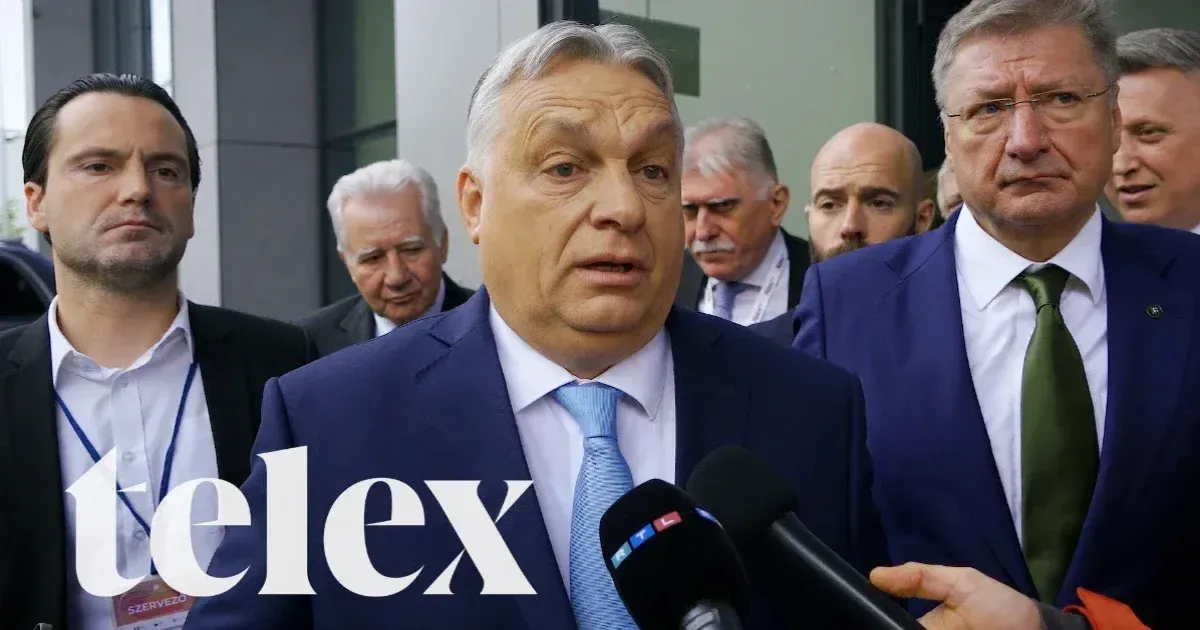 Orbán: Péter Magyar is the internal matter of the left