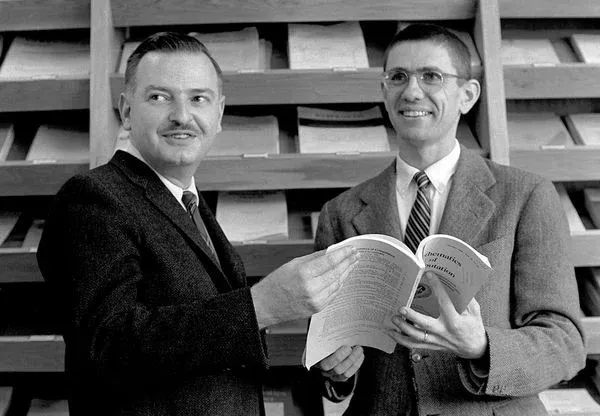 John Kemeny és Thomas Kurtz – Fotó: computerhistory.org