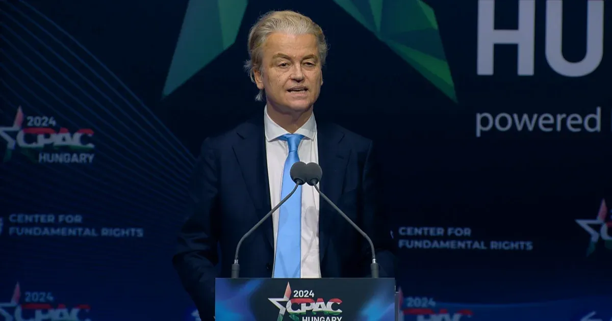 Másfél milliárd afrikai migránssal riogatott Geert Wilders Budapesten