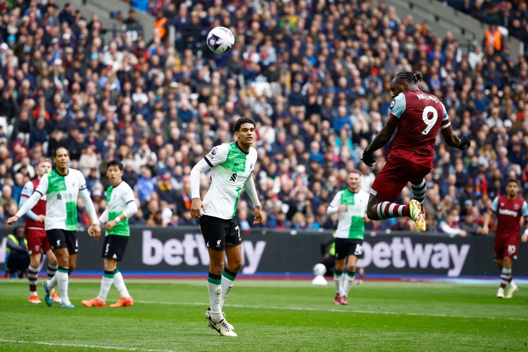 Csak egy nyögvenyelős döntetlenre futotta a Liverpoolnak a West Ham ellen