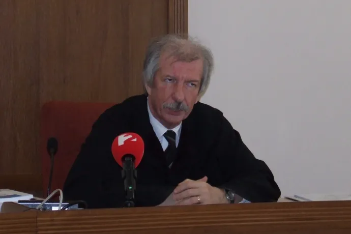 Bóka Tibor bíró júniusban folytatja a tárgyalást – Fotó: Laczó Balázs /Telex