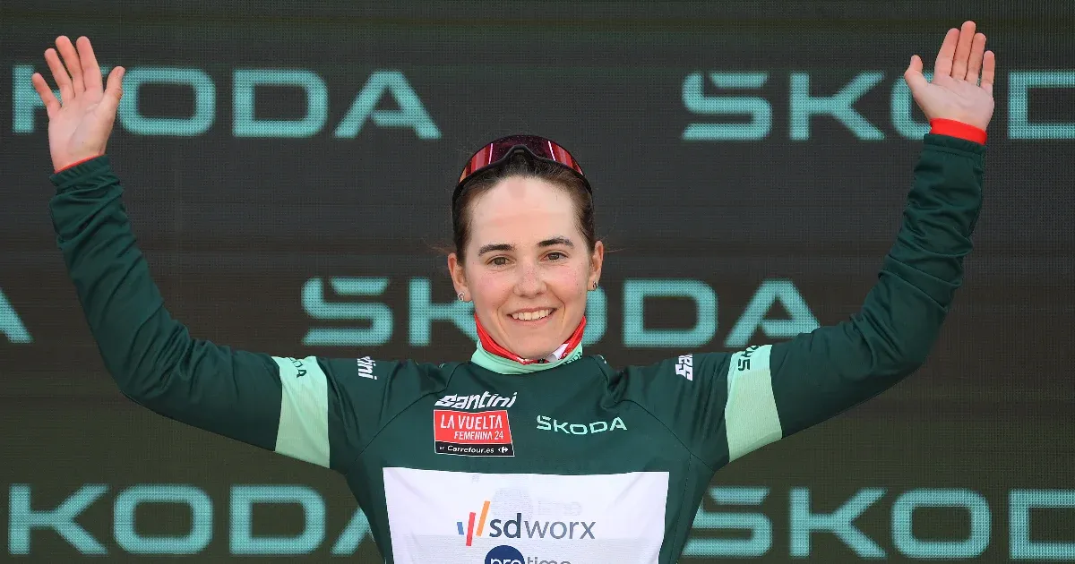 Blanca Vaz cambia el maillot rojo por el verde en el ciclismo español