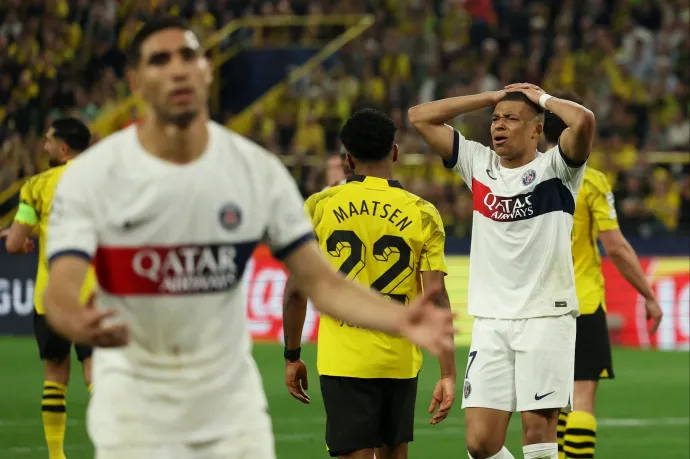 Meglepetés a BL-elődöntőben: a Borussia Dortmund legyőzte a PSG-t