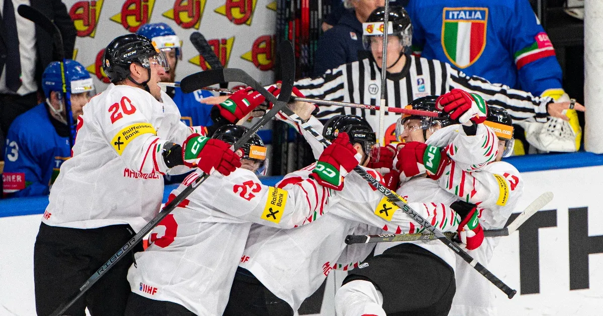Tras derrotar a rumanos e italianos, la selección italiana de hockey masculino cayó derrotada.
