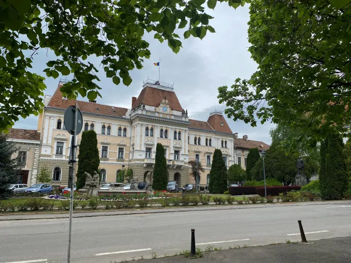 A székelyudvarhelyi városháza épülete – Fotó: Tőkés Hunor / Transtelex
