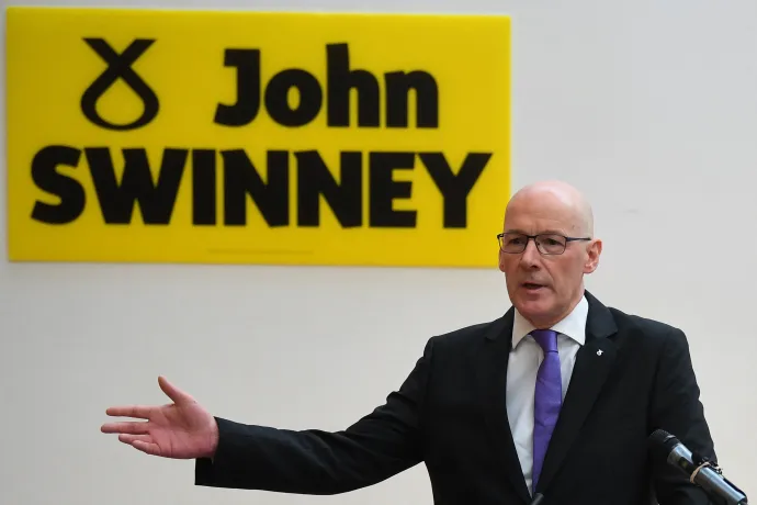 John Swinney, Skócia következő miniszterelnöke – Fotó: Andy Buchanan / AFP