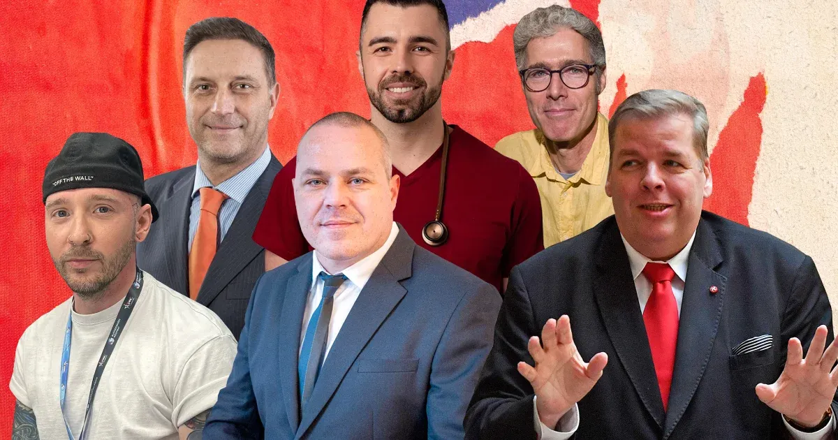 Káromkodó tévés, orvos-influenszer, kokainozó olimpiai bajnok – celebek, akiktől a választási győzelmet várják