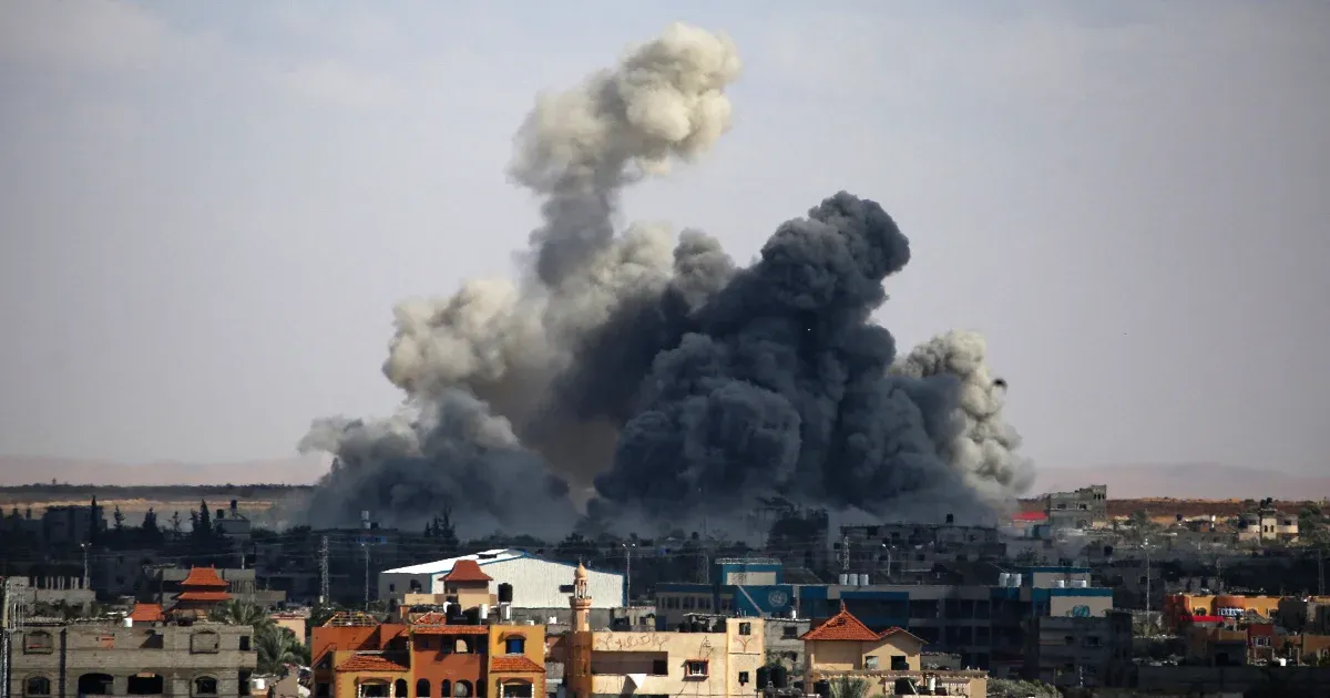 Israel began firing on Rafah, where Palestinians had fled so far precisely because it was relatively untouched