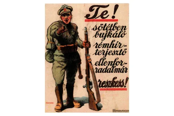 Melyik rendszer idején készült az alábbi plakát?