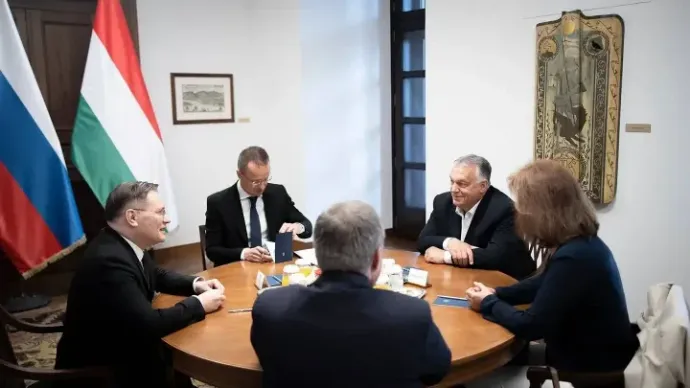 Viktor Orbán meeting with Rosatom director Alexey Likhachev in June 2023 – Source: miniszterelnök.hu