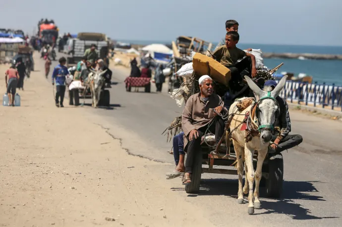 Folyamatosak a harcok Rafah körül