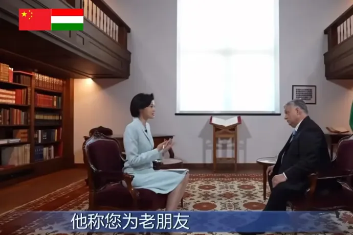 Ősi Magyarországról, vasútról, fociról és az unió soros elnökségéről is beszélt Orbán Viktor a kínai köztévében