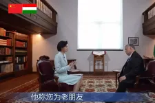 Ősi Magyarországról, vasútról, fociról és az unió soros elnökségéről is beszélt Orbán Viktor a kínai köztévében