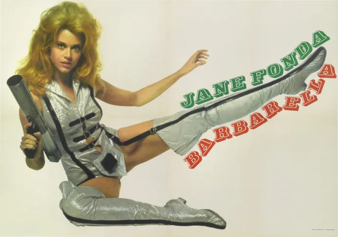 Az 1968-as Barbarella egyik filmplakátja – Fotó: Movie Poster Image Art / Getty Images