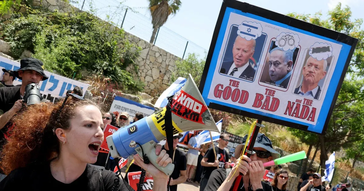 Új haditervet akar Netanjahu ellenfele, különben kilép a háborús kabinetből