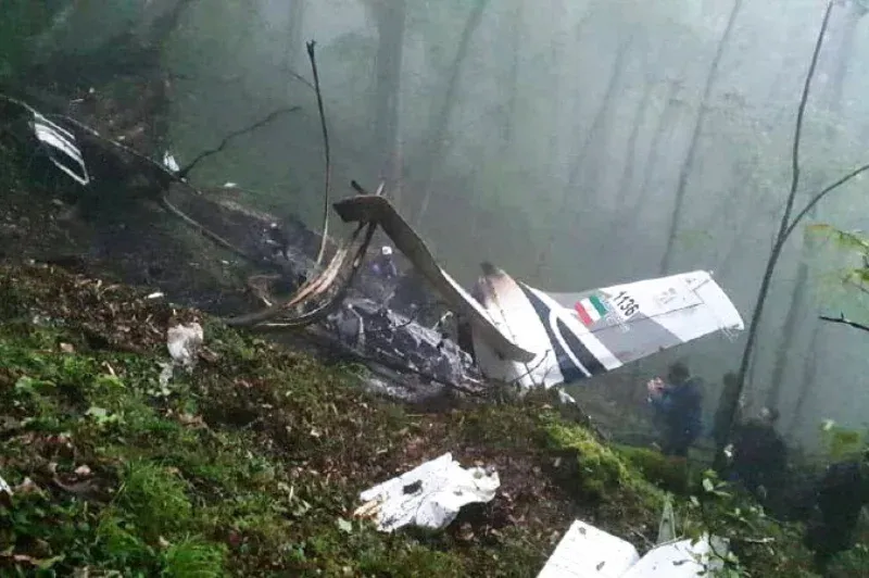 Kiadtak egy fotót az iráni elnök helikopterének roncsáról