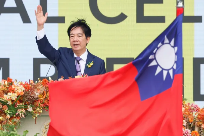Tajvan új elnöke felszólította Kínát, hogy hagyjon fel a fenyegetőzéssel