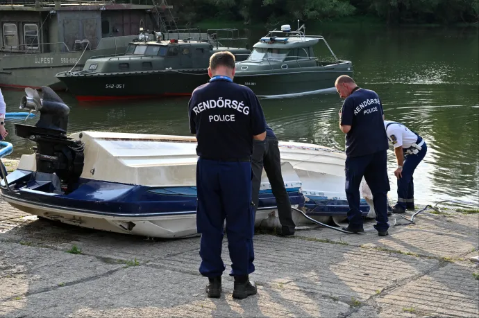 Valószínűleg nagy sebességgel csapódott a szállodahajónak a motorcsónak Verőcénél