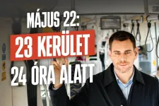 Vitézy Dávid 24 óra alatt bejárja mind a 23 budapesti kerületet