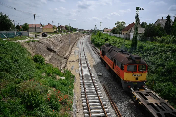 MÁV: A Budapest–Belgrád-vonalnál észlelhető kimosódás nem veszélyezteti a közlekedés biztonságát