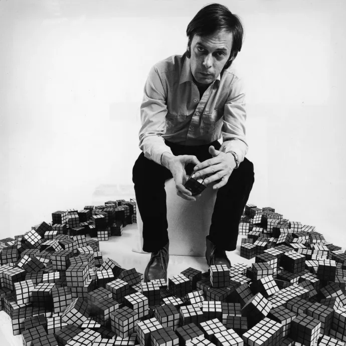 Rubik Ernő 1980 körül – Fotó: Pictorial Parade / Getty Images