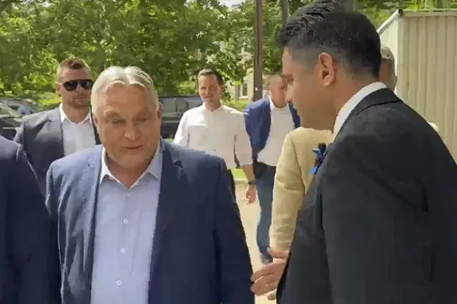 Orbán Viktor elviharzott a kezet nyújtó Márki-Zay Péter mellett Hódmezővásárhelyen