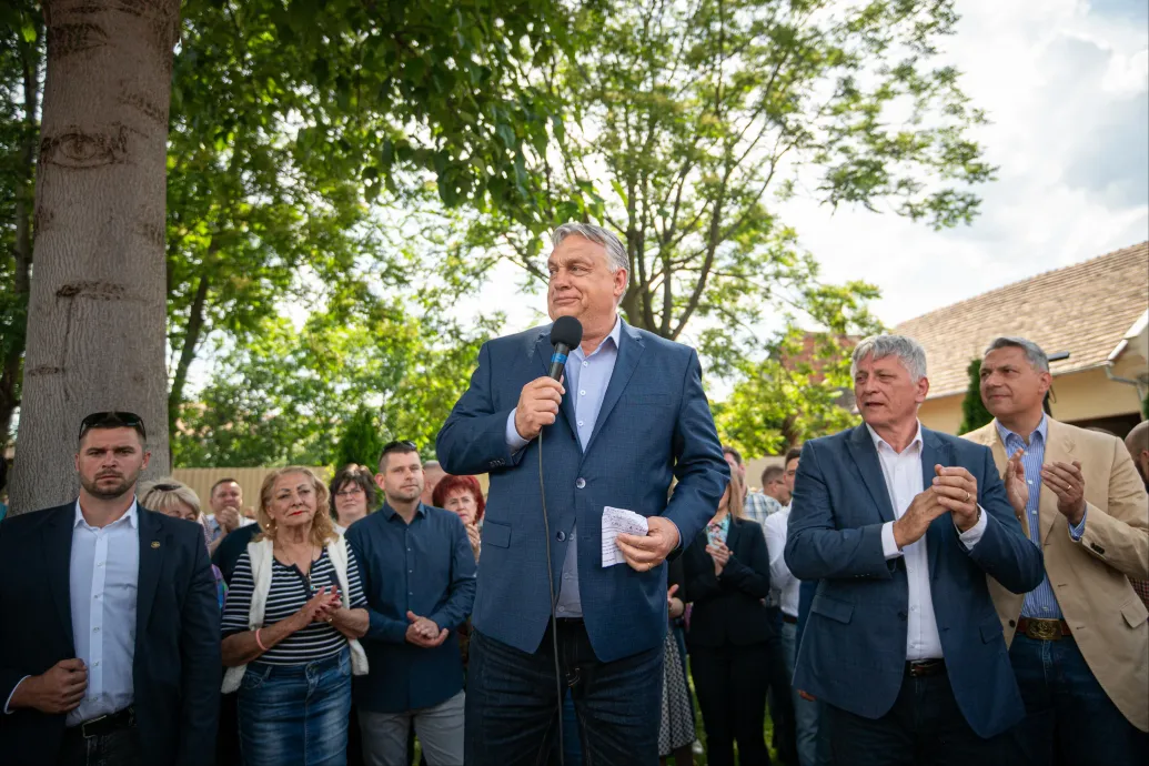 Orbán Viktor Vásárhelyen: „Nincs elég fehér keresztény ember Európában”