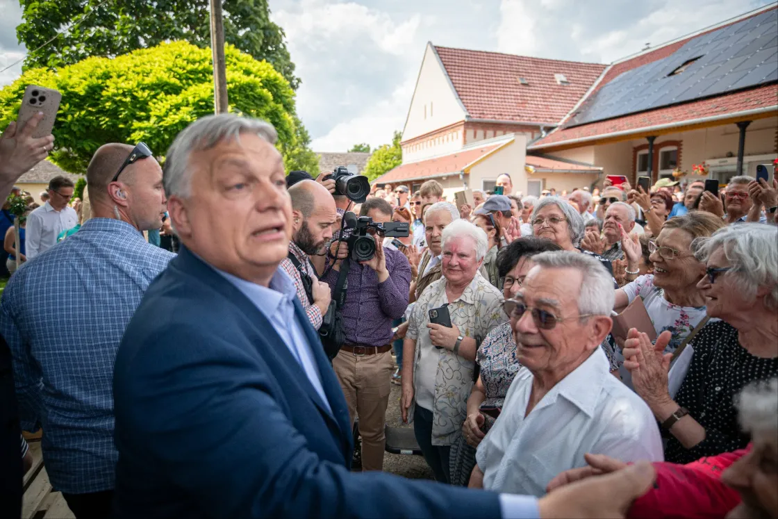 Orbán Viktor Vásárhelyen: Nincs elég fehér keresztény ember Európában