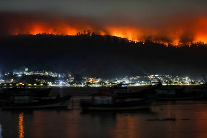 Szándékosan okozhatta egy erdész és egy tűzoltó Chile legsúlyosabb erdőtüzét