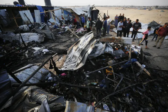 Civilek tucatjai haltak meg a rafahi menekülttábort is érintő izraeli válaszcsapásban