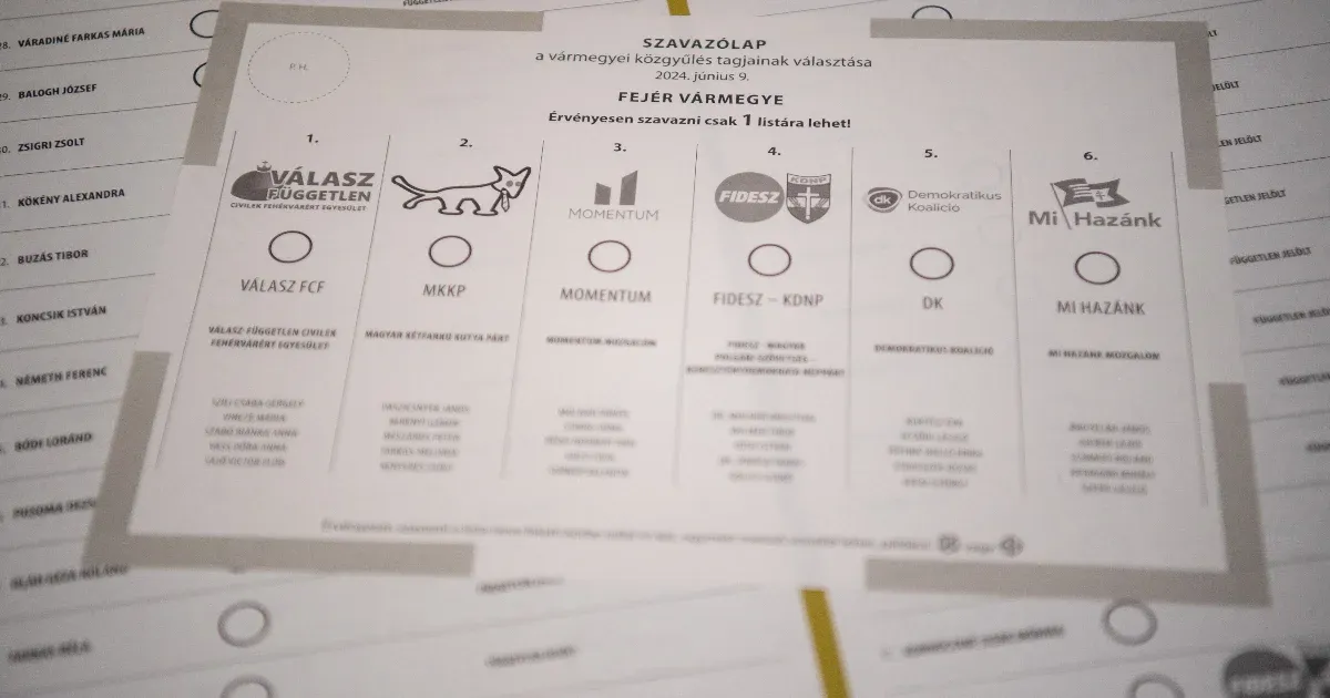 Választási kisokos: sokan vármegyei listákról is döntenek június 9-én. Mi ez? Kik szavazhatnak?