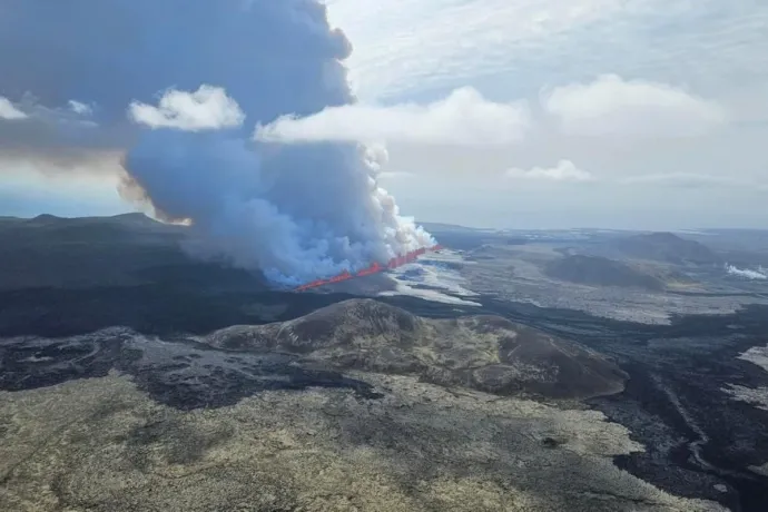 Újabb vulkánkitörés kezdődött Izlandon