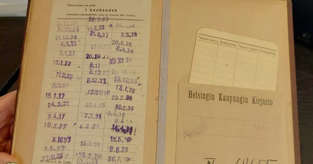 84 év késéssel vittek vissza egy könyvet egy finn könyvtárba