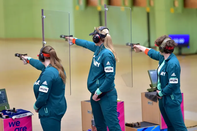Ezüstérmes lett a női sportpisztolyos csapat az eszéki puska-pisztoly Európa-bajnokságon