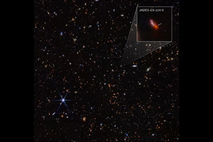 Ez a legtávolabbi galaxis, amit le tudunk fényképezni