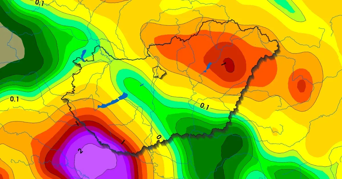 Viharos hétvégével köszönt be a nyár, szombaton többfelé lehet zivatar