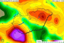 Viharos hétvégével köszönt be a nyár, szombaton többfelé lehet zivatar