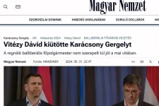 A kormánysajtó kielemezte a vitát: Vitézy Dávid agyonverte és kiütötte Karácsony Gergelyt, aki lehajtott fejjel kapta az ívet