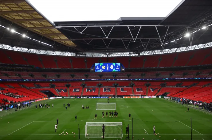 A Wembley a Bajnokok Ligája-döntő előtt napon 2024. május 31-én – Fotó: Hannah Mckay / Reuters