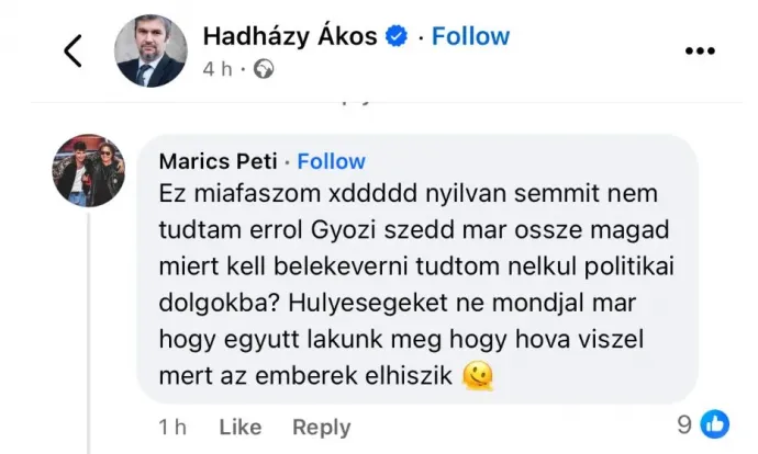 Fotó: Hadházy Ákos Facebook-oldala