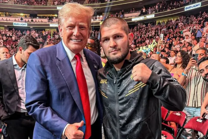 Habib Nurmagomedov odaállt Donald Trump elé, és megígértette vele, hogy véget vet a gázai háborúnak