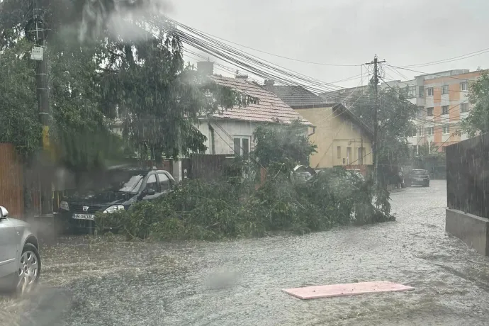 Marad az esős, viharos idő Székelyföldön