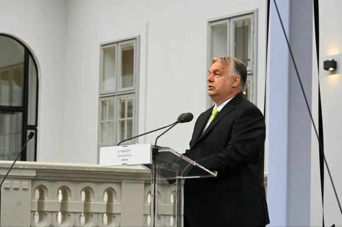 Orbán Viktor Trianonról sem tudott Brüsszel és Soros emlegetése nélkül beszélni