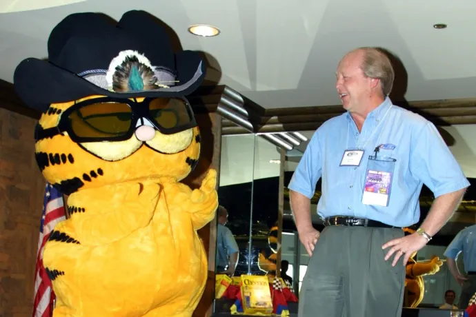 Mielőtt a Gmail meghódította volna a világot, Garfieldé volt