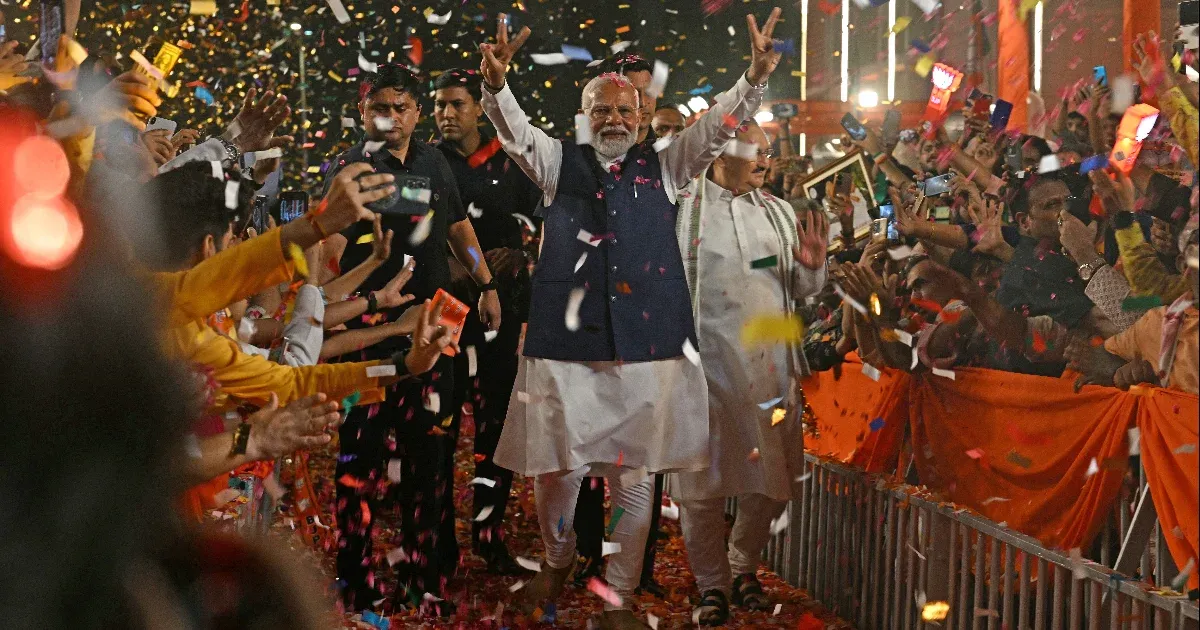 Harmadszor is Modi nyerte az indiai választást, de a vártnál kisebb arányban