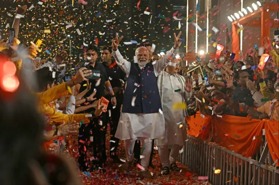 Harmadszor is Modi nyerte az indiai választást, de a vártnál kisebb arányban