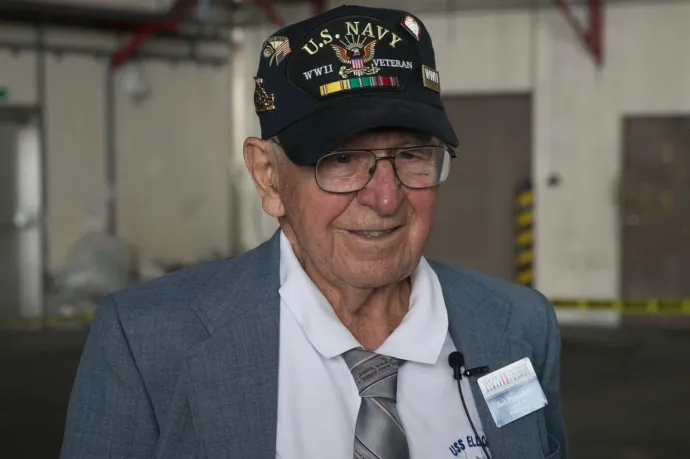 A D-napi megemlékezésre tartva halt meg egy 102 éves amerikai veterán